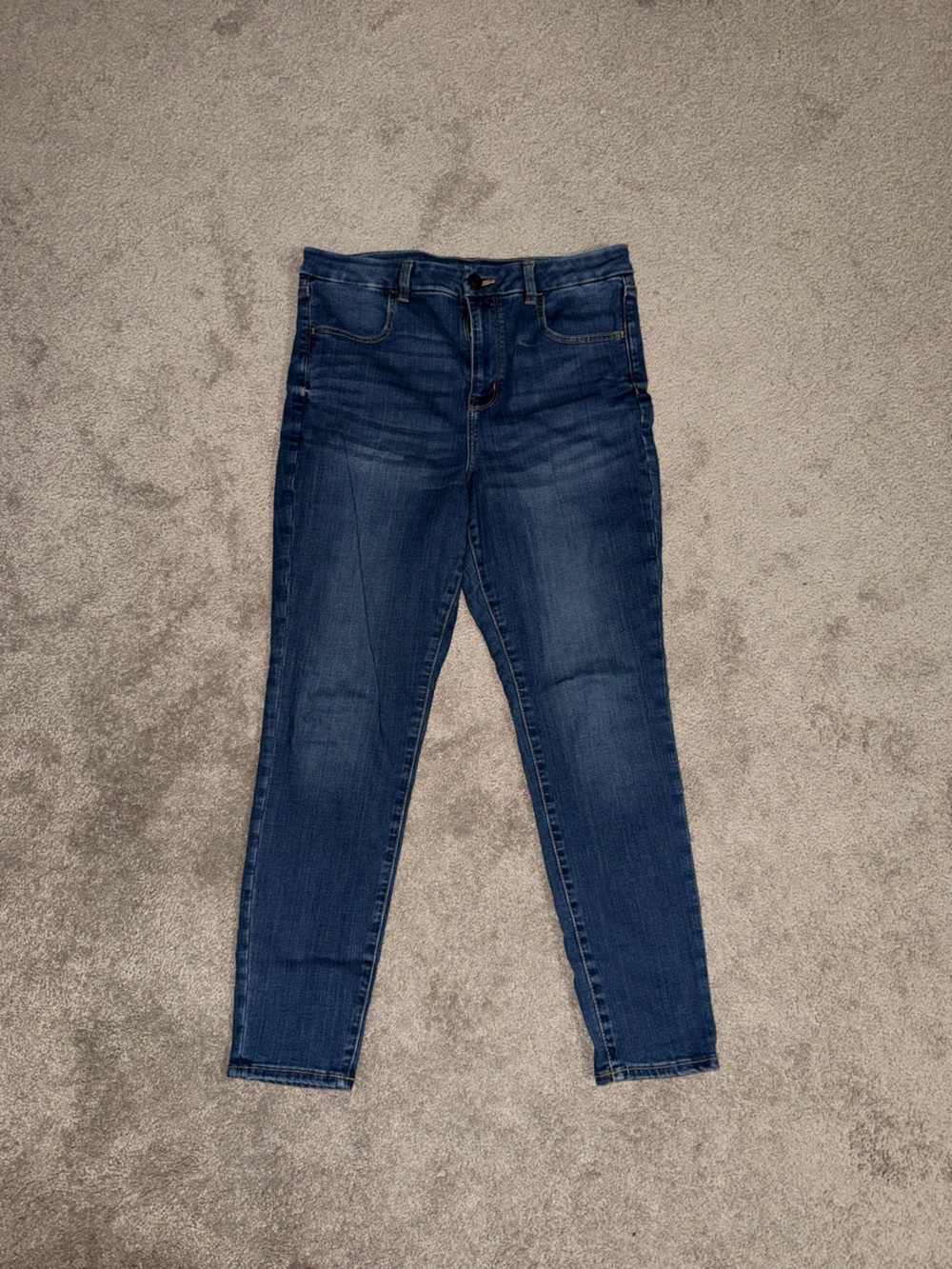 American Eagle Outfitters Dark Blue Skinny Jeans